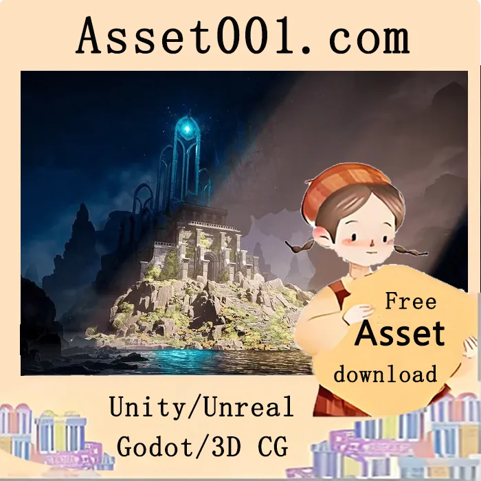 Unity Fantasy Cave Ruins 5.0+ 模块化资产包|Fantasy Cave Ruins 5.0+