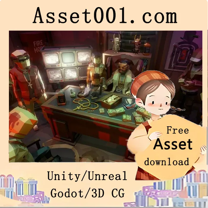 POLYGON - Gang Warfare Pack 全套资源包发布|POLYGON - Gang Warfare Pack