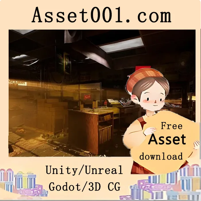 UE5专为打造的废弃市场/Bodega环境包，支持Lumen与Nanite技术，含366个独特模型，高度模块化设计|Shop / Store (Shop, Store, Modular Shop, Supermarket, Convenience Store, Shop) 5.7