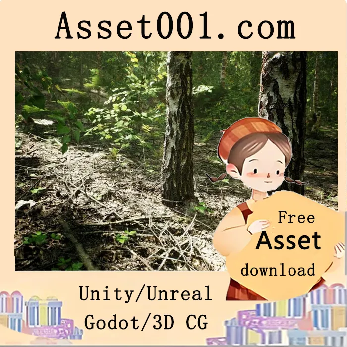 基于Unreal Engine 5的光实时白桦林生物群落完整解决方案|MW Paper Birch Trees Forest Biome v5.0+