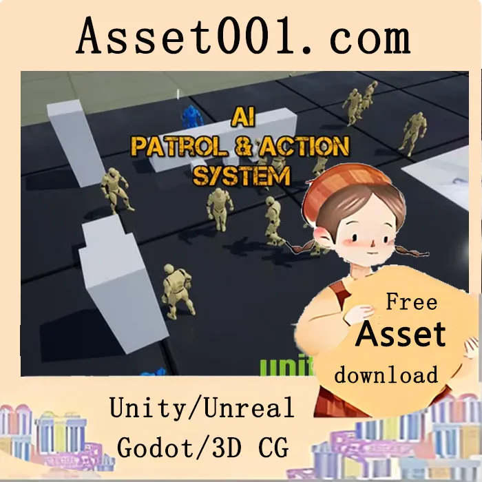 AI巡逻与行动系统：灵活强大的AI行为实现方案|AI Patrol & Action System v1.1 (4.27+)