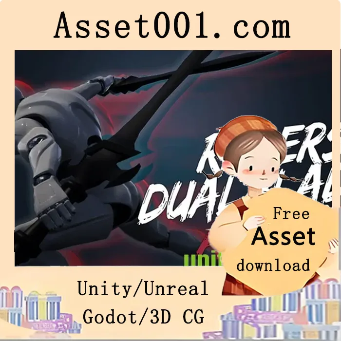 反向双刃动画集：63个动画+8种姿态，支持动态关键帧，手工制作|ReverseDualBlade Animset v5.0+