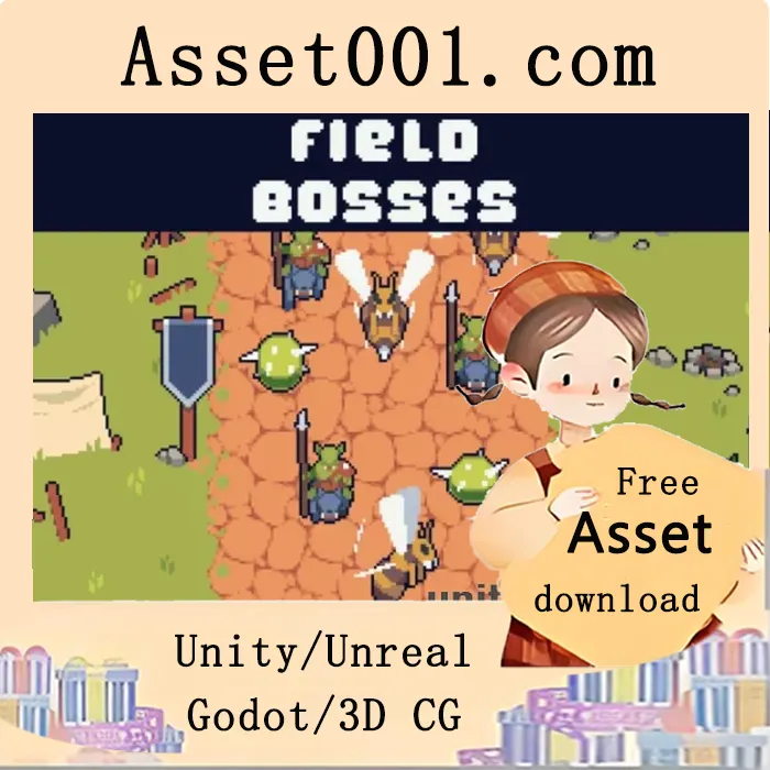 像素风格俯视怪物贴图包：适用于塔防游戏的3款独特怪物素材|Top-Down Pixel Monster Sprites for Tower Defense