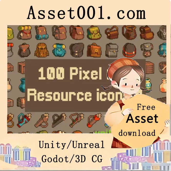 RPG游戏2D像素艺术资源包：100个精心设计的32×32物品素材|Things for RPG Game 32×32 Pixel Art