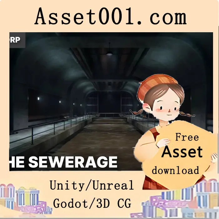 The Sewerage - Underground Sewer Tunnels Corridors HDRP v1.0