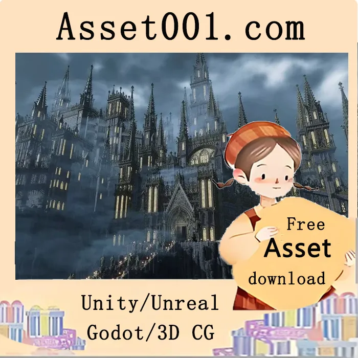 Unity幻想城堡环境包 v2.0（含143个独特网格，游戏级优化）|Fantasy Castle Environment ( Fantasy, Soulslike, Castle, Fantasy ) v2.0