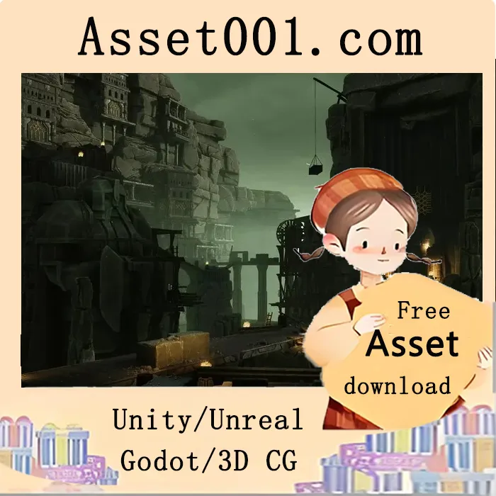 矮人洞穴王座室环境场景包（含102个独特模型）|Dwarven Dungeon (Throne Room) v1.0