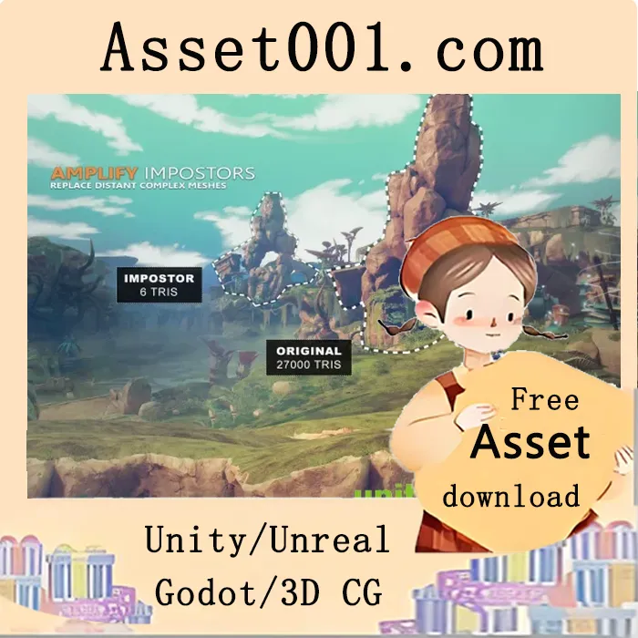 Unity Amplify Impostors 工具最新版本发布：支持HDRP/URP 10-14及Forward+渲染管线|Amplify Impostors v1.0.3 (19 Jan 2026)