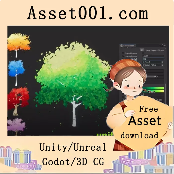 Stylized VFX Trees | GPU Based Effect v1.0.1
