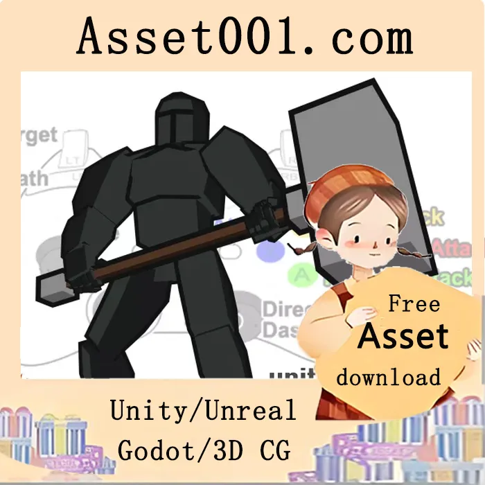 Hammer Warrior Mecanim Animation Pack v2.1.1 Hammer Warrior Mecanim Animation Pack v2.1.1