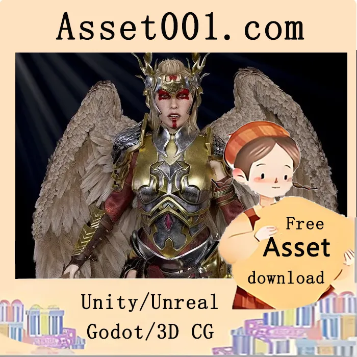 Valkyrie角色模型详细解析：骨骼结构、物理模拟与面部表情支持|Valkyrie