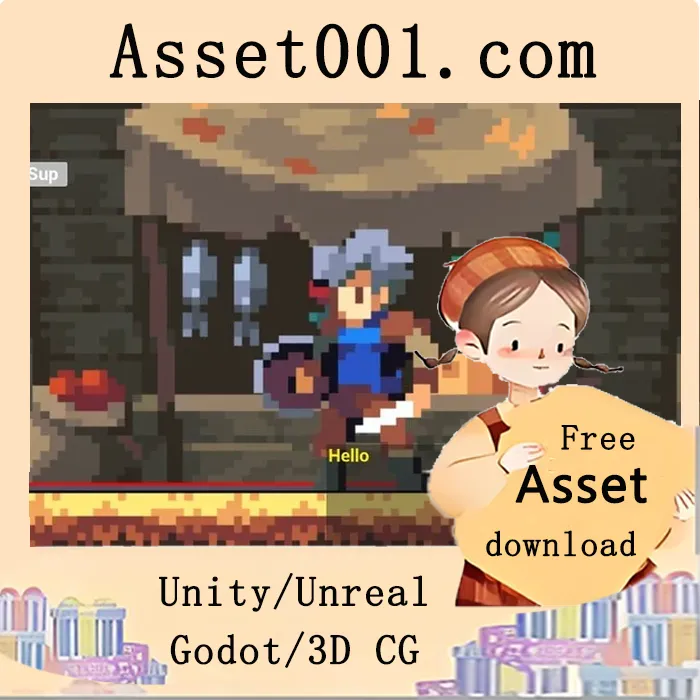 Unreal Engine 5.5 完整模板：内置2D/2.5D游戏开发所需全部功能|ULTIMATE Template UnrealEngine || 2D + Dialogue + Inventory system + Save | | 5.5