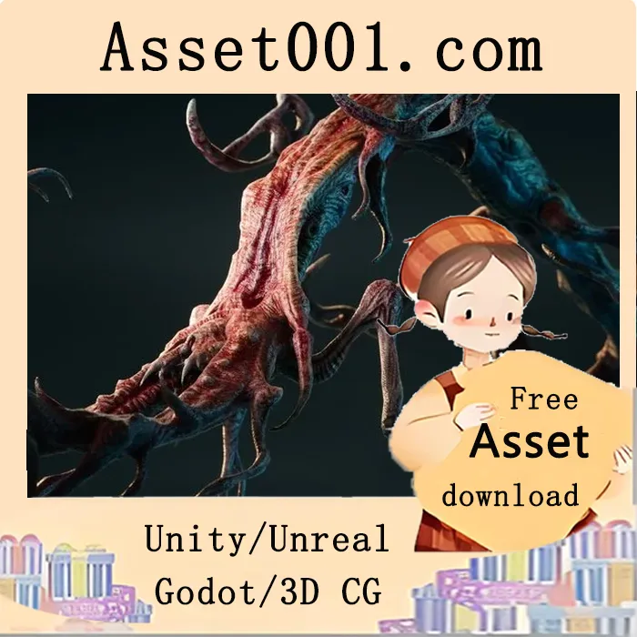 逼真外星恐怖爬行生物 Hemiplex 5.0+ 正式发布|HEMIPLEX - Alien Horror Crawler 5.0+