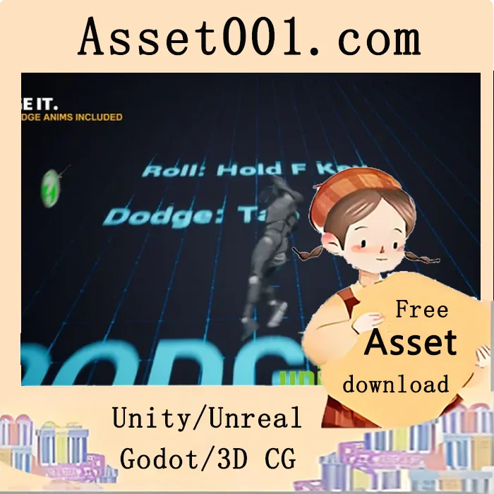 基于移动输入的定向闪避系统组件|Dodge It Component v5.6