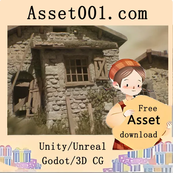 中世纪村庄资产包：高质量建模与动态元素集合|Medieval Village v5.7