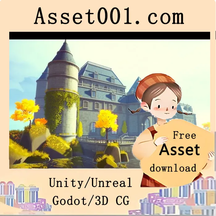 stylized castle 环境包|Stylized castle