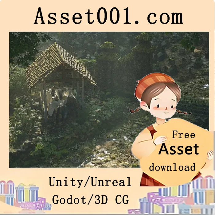 Unity Graveyard Pack 5.2+：东南亚风格真实墓地环境资源包|Graveyard Pack 5.2+