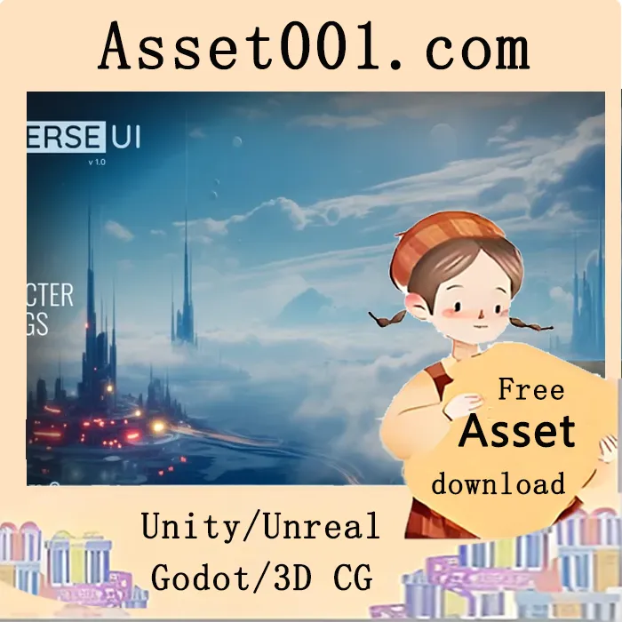 Game Main Menu - 3D UI - 3D Immerse UI