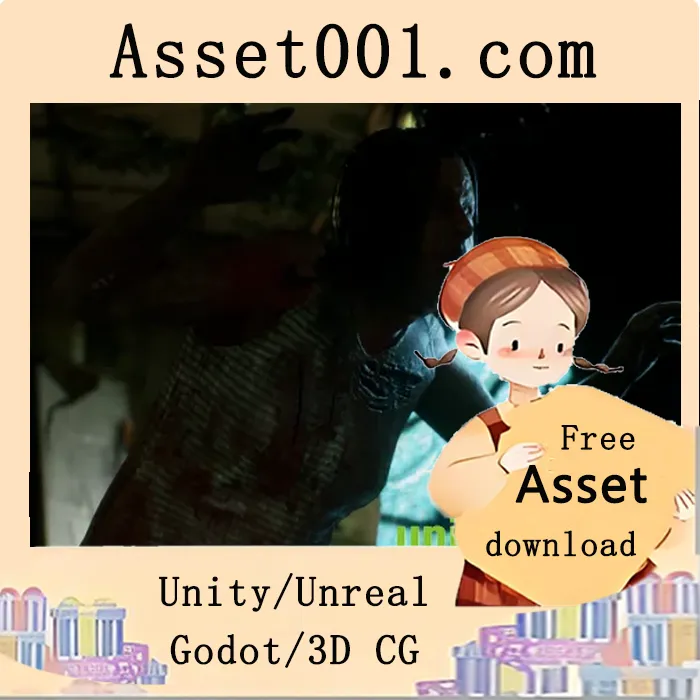 Unity僵尸资源包：包含34种动画与高自由度随机生成的女性僵尸角色|Zombie - Bloated Female v4.27+