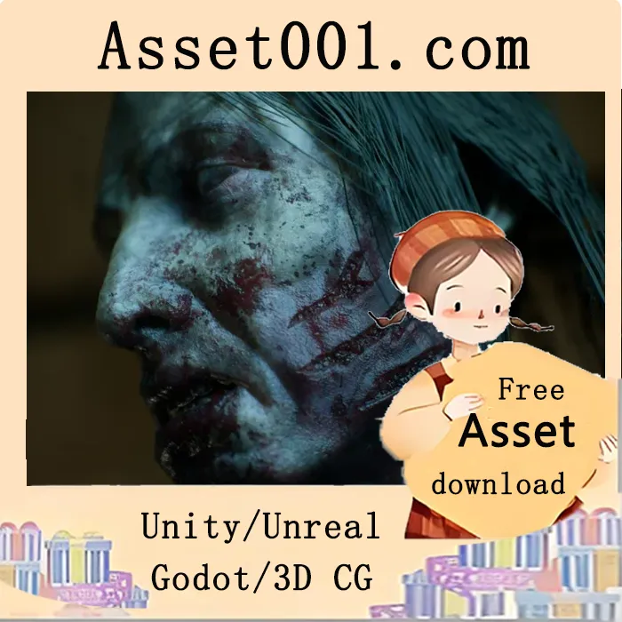 支持高度可定制化的僵尸资产包，包含可随机生成的服装与姿态优化方案|Zombie - Starved Male v4.27+