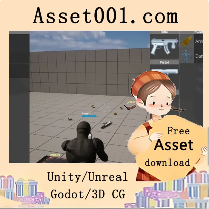 通用射击游戏框架与模板（仅蓝图版）|Universal Shooting Game Template and Framework v5.1+