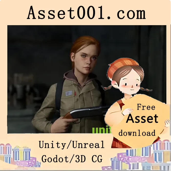 生存或动作游戏中的真实感角色模型（适用于第三人称游戏）|Teen Survivalist v4.19+