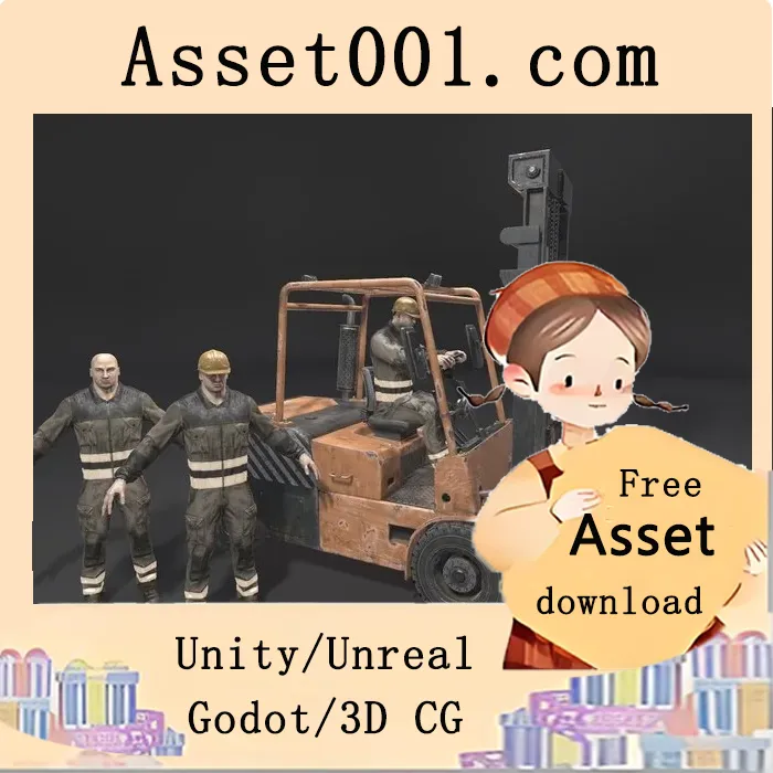 三人组成的优秀游戏角色模型，适用于环境与主角，了解更多：https://www.fab.com/listings/7e5f2ced-2fbd-4c2d-b523-55e89badae30|Worker 4.18+