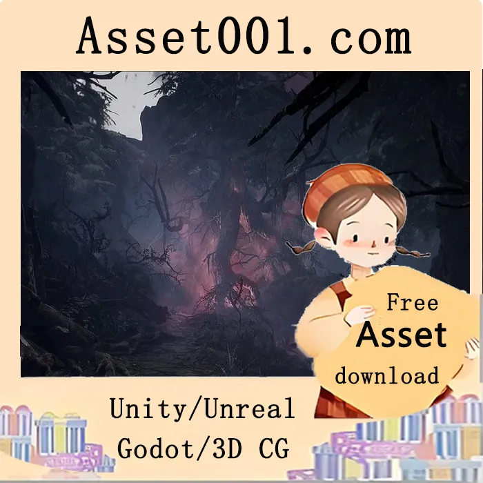 Deadly Forest - 模块化暗黑幻想森林资产包|Deadly Forest - Modular Asset Pack