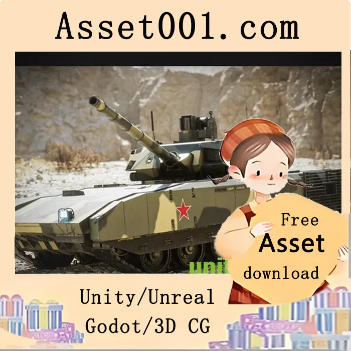 深入体验T-14阿玛塔主战坦克：高精度模型与完整技术特性|T-14 Armata - Advanced Tank Blueprint v4.25+