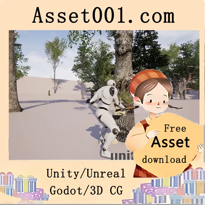 基于CHAOS的可砍伐与互动树木系统|Chaos based Choppable and Interactive Trees V1 v5.0+