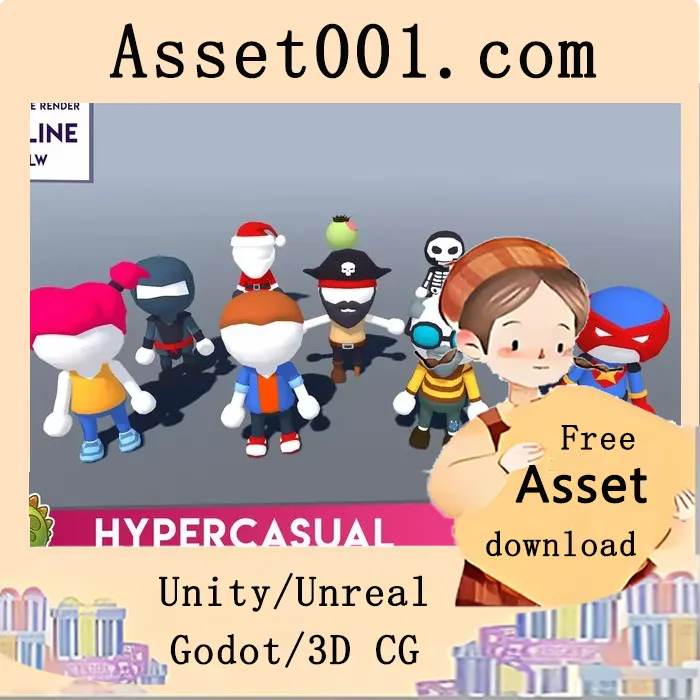 Hyper Casual - Stickman Pack 2 版本发布|HYPERCASUAL - Stickman Pack 2 v1.0