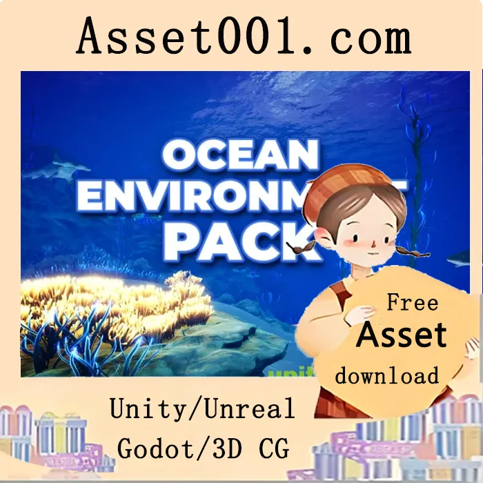 Unity海洋环境包：包含丰富生物与视觉效果的AAA级沉浸式海洋体验|Ocean Environment Pack v1.01