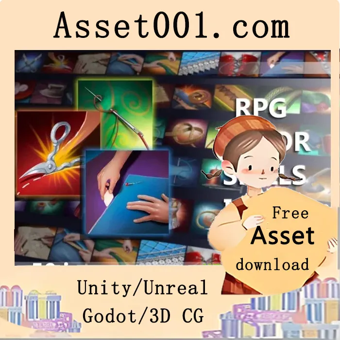 RPG Tailor Skill Game 512x512 Icons