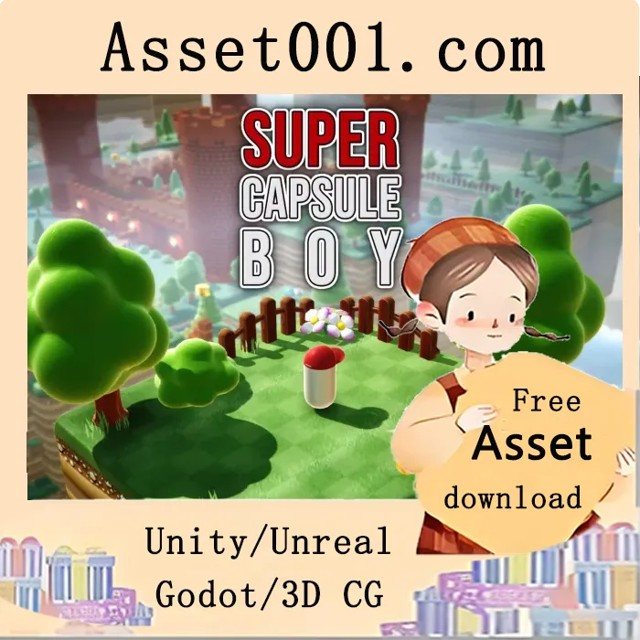 Mario Style Environment - Super Capsule Boy v1.1