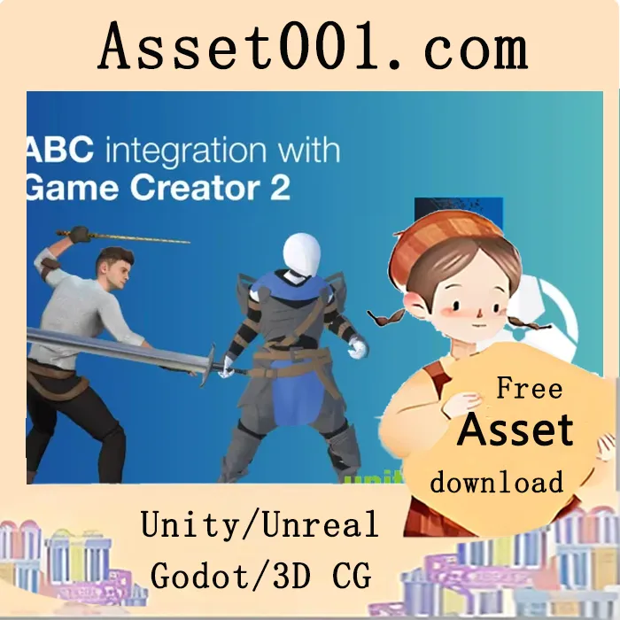 Unity与Game Creator 2集成：添加战斗与武器功能|ABC Integration: Game Creator 2 v1.0.16