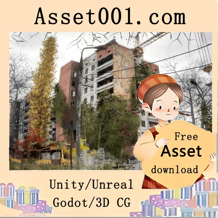 末日废墟都市：包含新建定居点、室内场景、商店及临时庇护所的完整环境资源|Dead City v5.1+