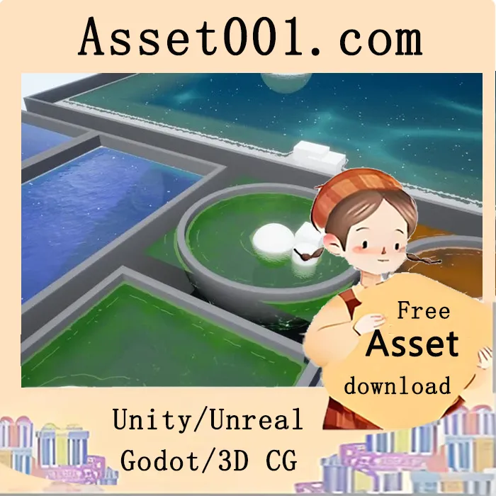 Unity自定义风格化水材质包：支持多色动态波浪与水下特效|Water Stylized Custom