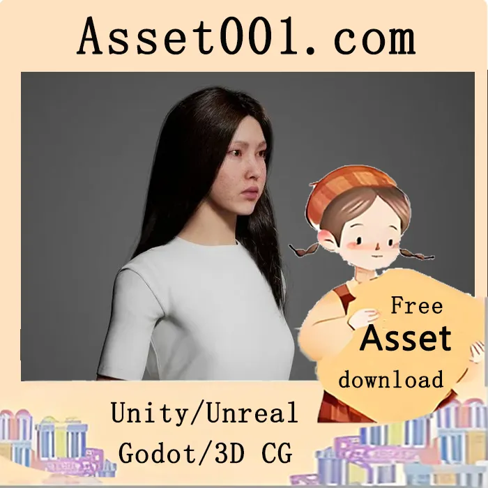 MetaHair 14：为MetaHuman打造真实自然的长发造型|MetaHair 14 - Groom hair for Metahuman