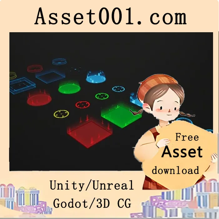 尼亚加拉特效包：22种区域标记 + 11种指针 + 10种HUD标记|Markers & Pointers Vol. 1 - Niagara