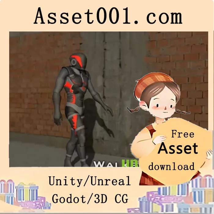 多种风格的3D人物步行动画包|Walking MoCap Animation Pack v4.27+