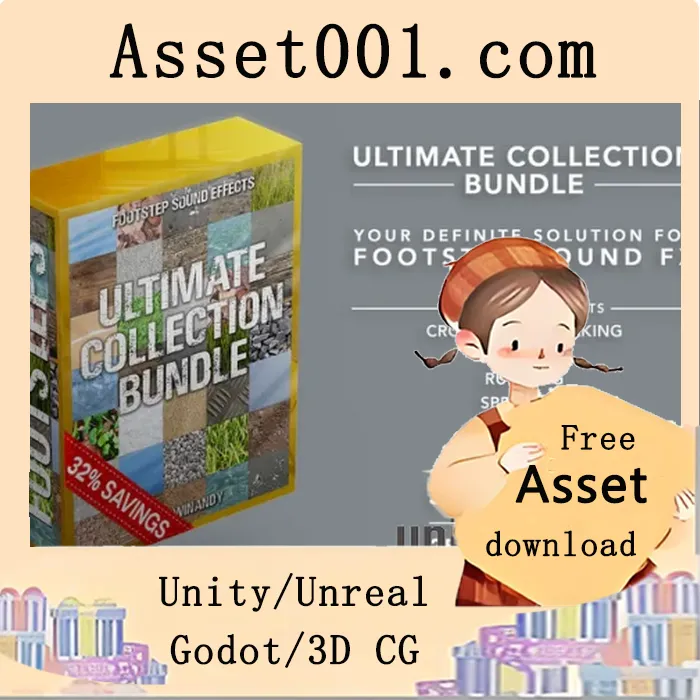 Footsteps Sound FX - Ultimate Collection Bundle v5.1