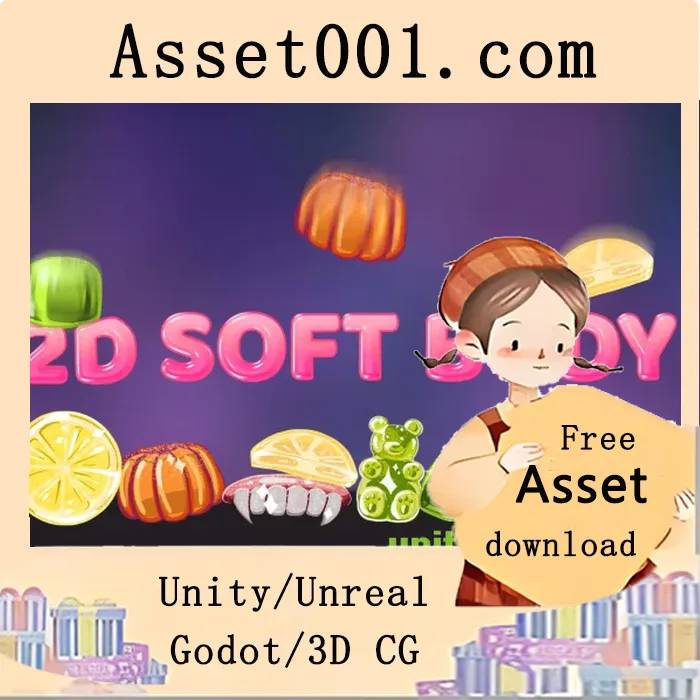 Unity 2D软体物理效果资产详解|2D Soft Body v2.0