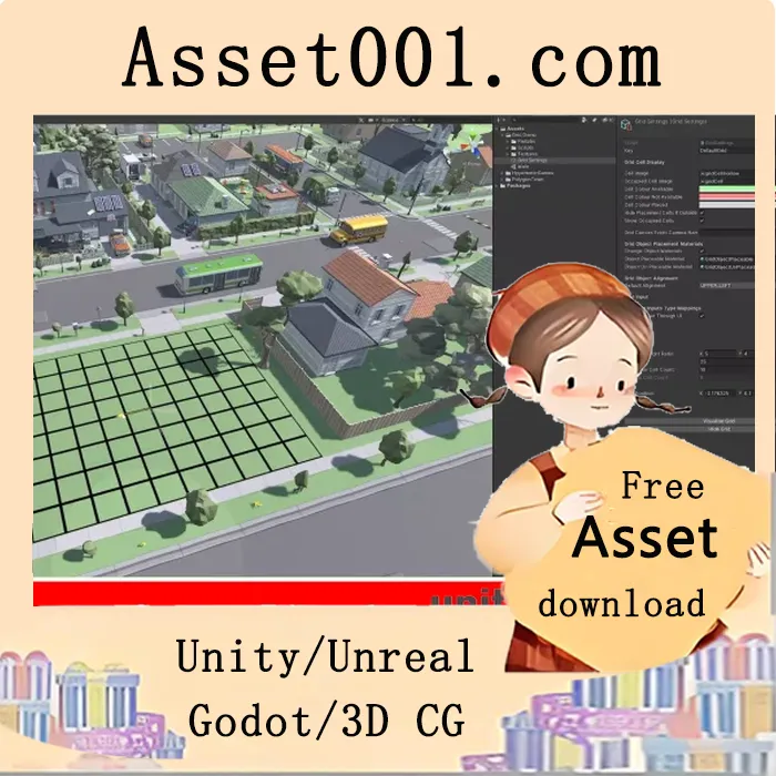 Unity网格放置系统：高度可定制的网格物品放置解决方案|Grid Placement System v2.2.0