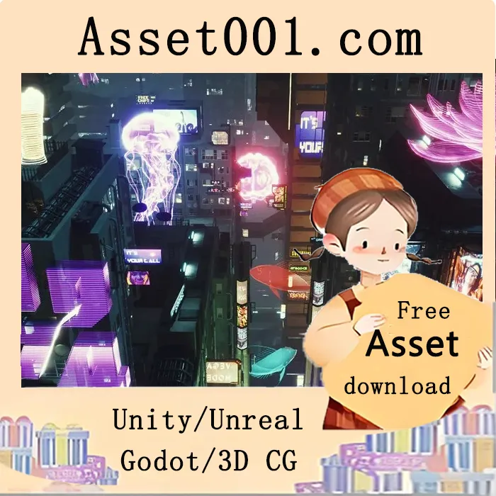 Cyberpunk Holograms / Neon Set ( Set of 33 Holograms ) v1.0