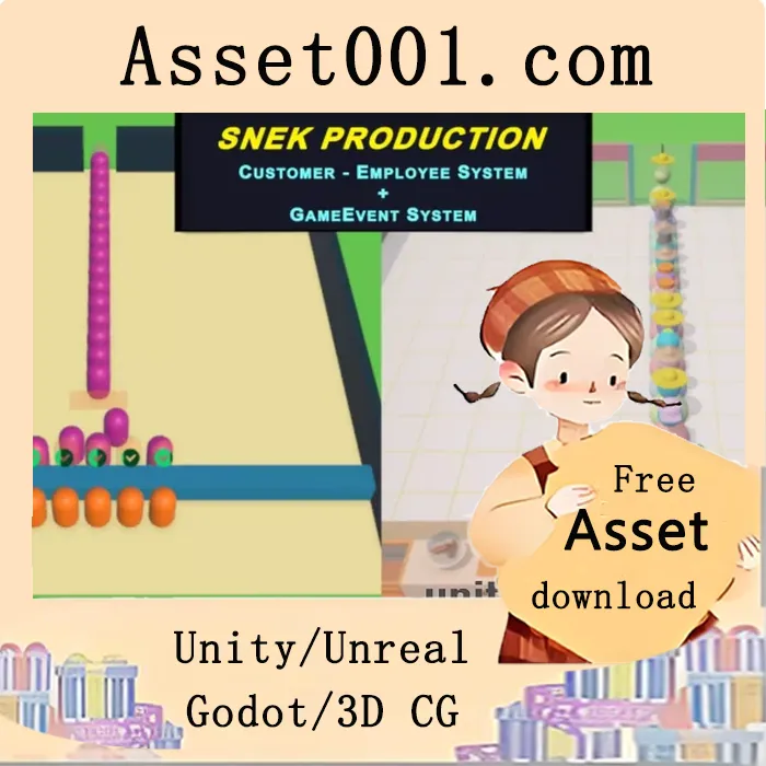 Customer-Employee System + GameEvent System v1.0.0