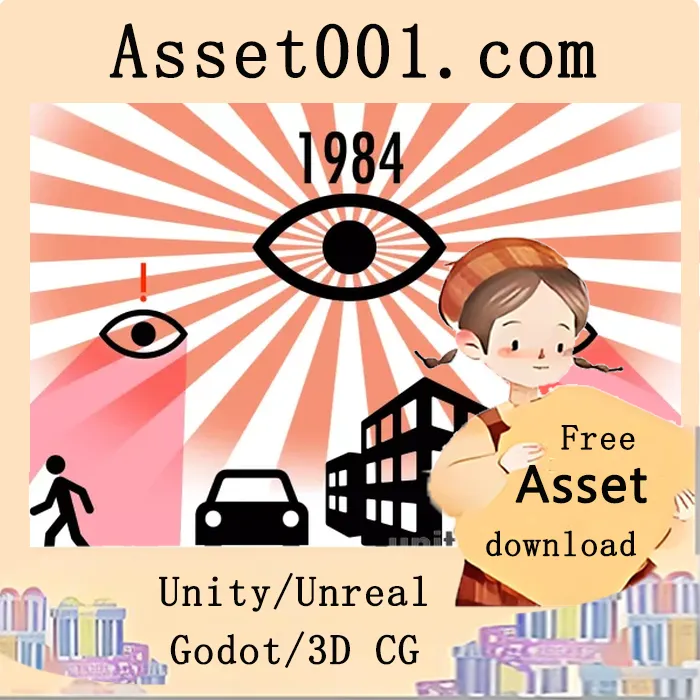 轻量级潜行游戏视线检测代码包|1984 AI Enemy Line of Sight v0.1