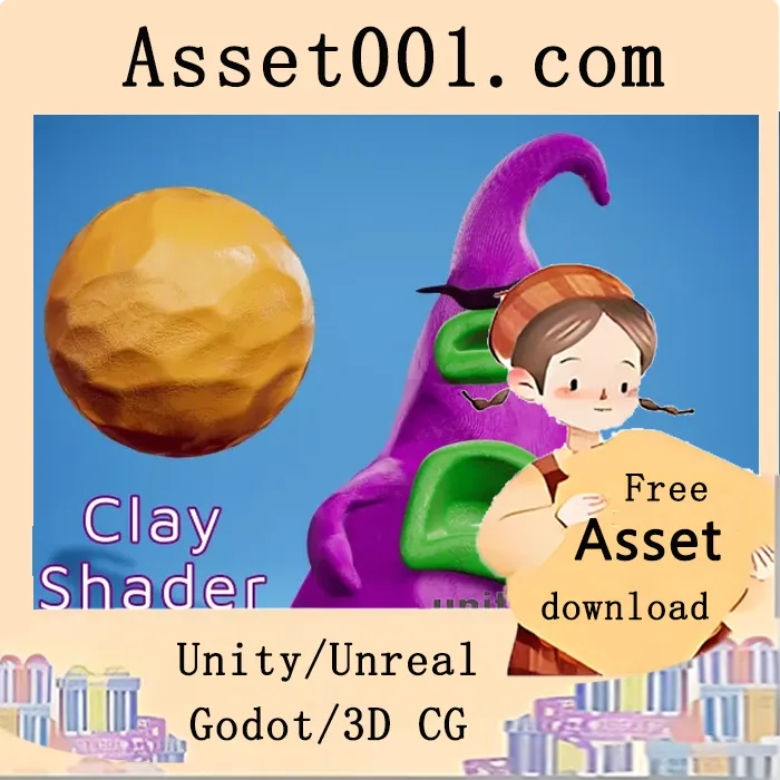 Unity 中基于 Shader Graph 实现的逼真黏土材质Shader|Realistic Clay Shader v1.3.0