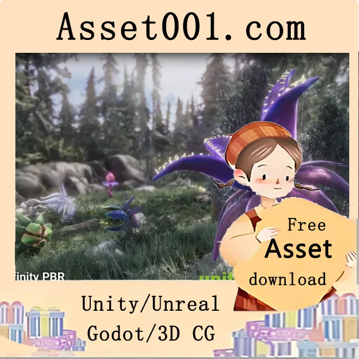 植物怪物PBR包 - 专为奇幻与RPG游戏设计|Plant Monster Pack PBR - Fantasy RPG v4.2