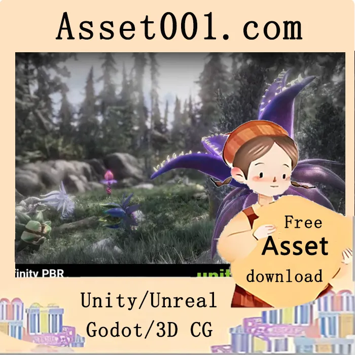 Plant Monster包额外资源文件包（含Substance Painter文件）|Plant Monster - Bonus Files 3 - Atavism Files v1.0