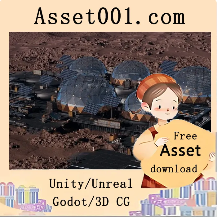 模块化科幻太空站环境包：打造可扩展的外星殖民地|Orbital Base Environment ( Modular Sci-Fi Space Station wTools ) 5.7